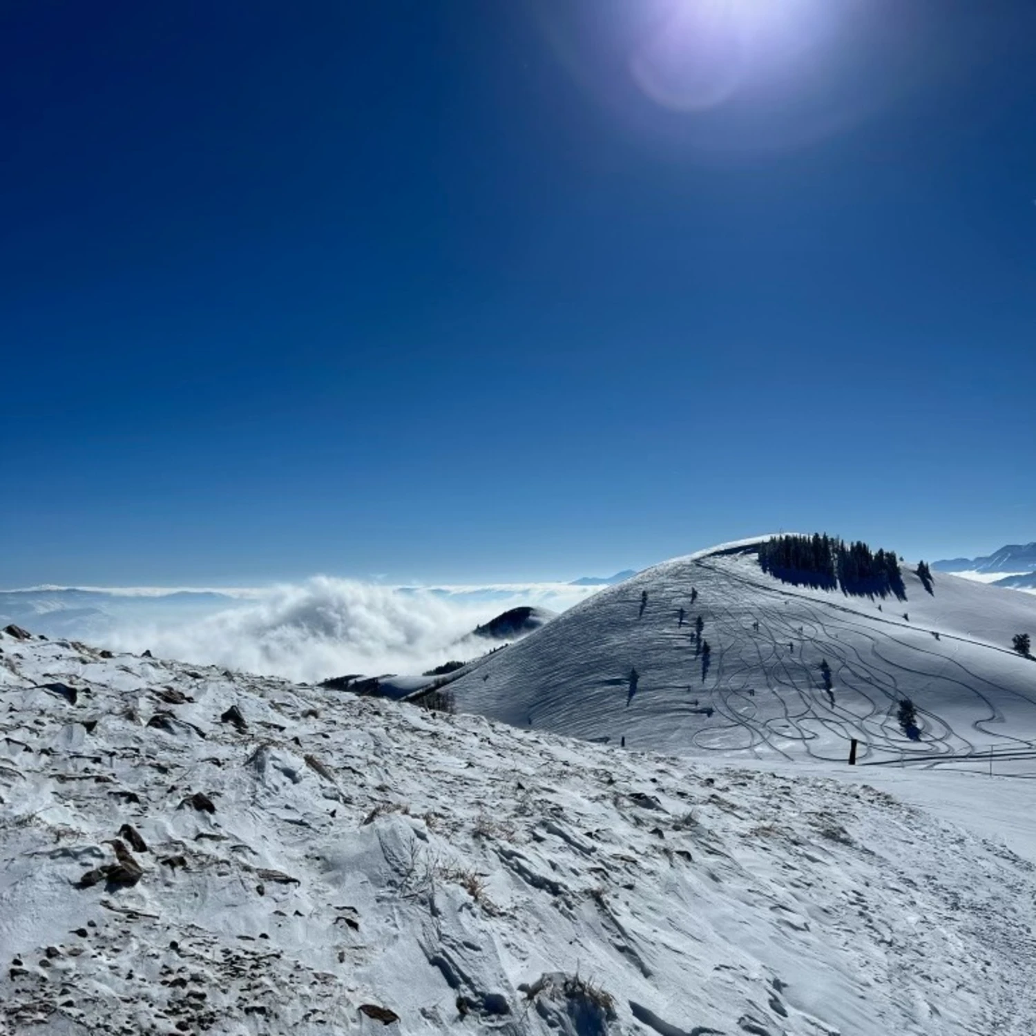 Travel Advisor Meaghan Barretto's photo of a snow mountain.
