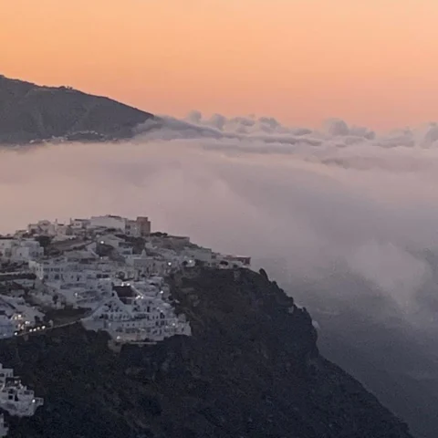 city of Santorini view