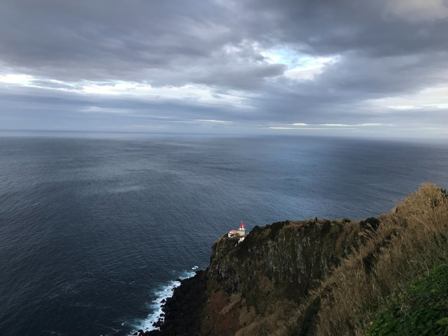 Cliff on São Miguel Island in Azores, Portugal