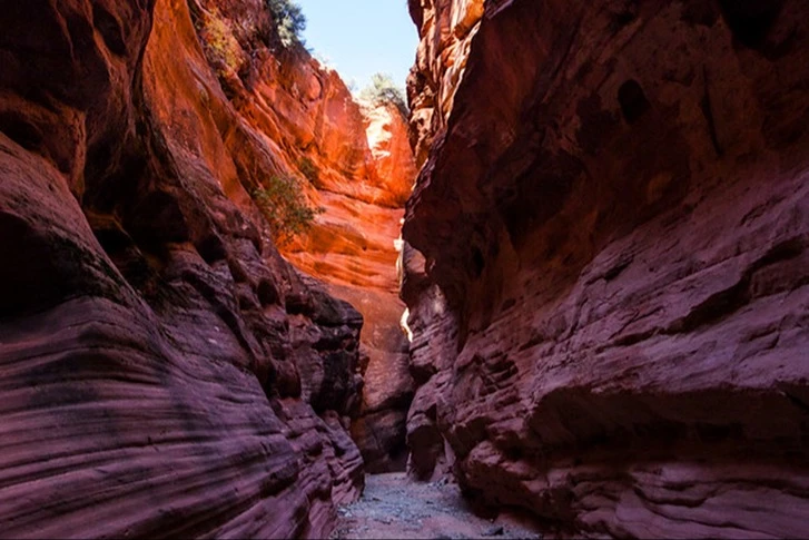A canyon in Utah.