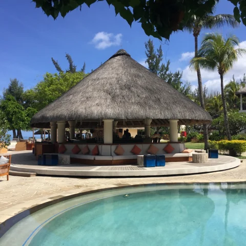 View of inside pool