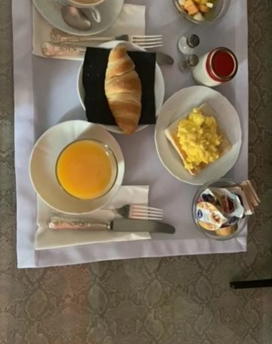 breakfast at hotel