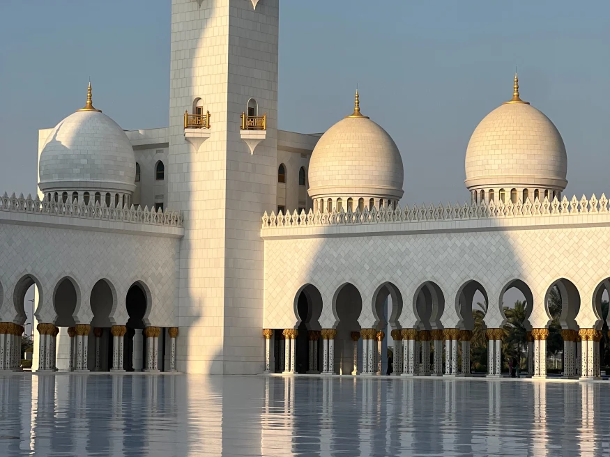 Dubai Abu Dhabi Sheikh Zayed Mosque