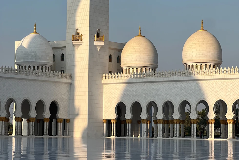 Dubai Abu Dhabi Sheikh Zayed Mosque
