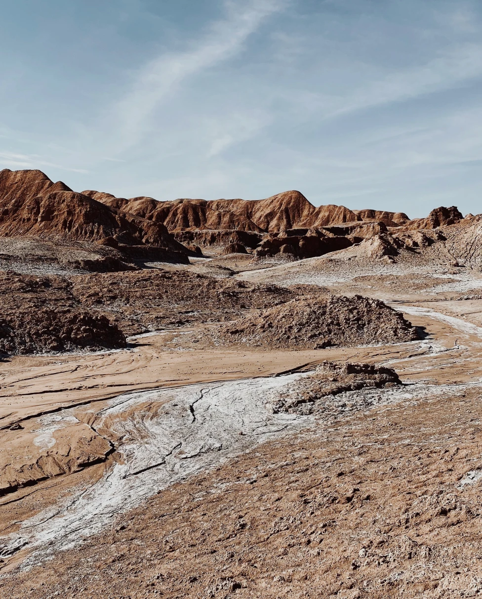 A desert in the Chile. 