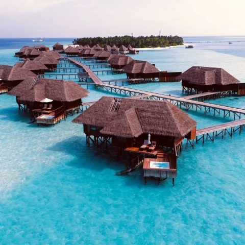 Maldives resorts view