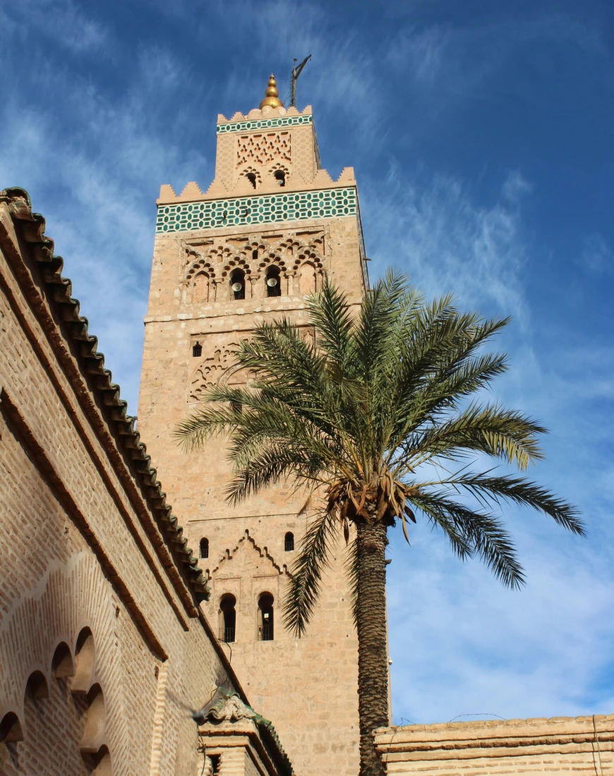 Monument in Marrakech, Morroco