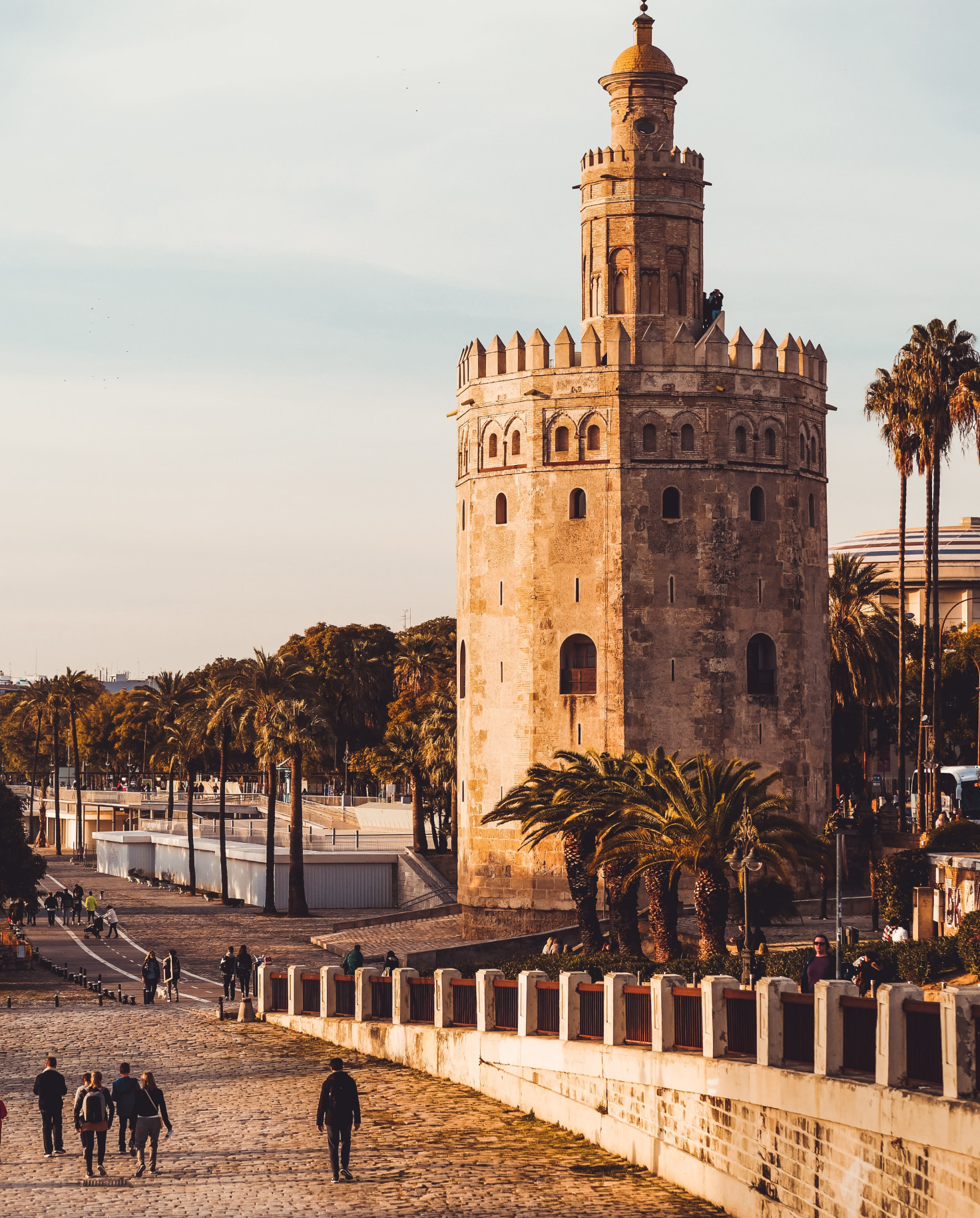 Historic building in Seville, Spain