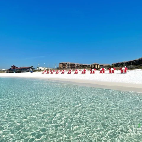 Destin is a city in northwest Florida known for its Gulf of Mexico beaches.