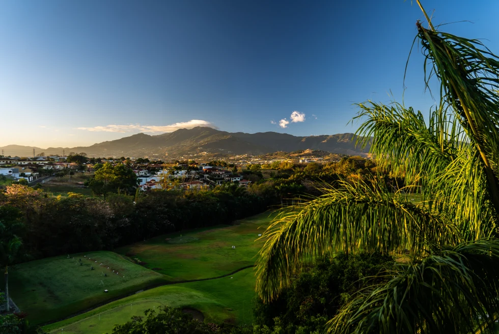 San Jose green province in Costa Rica.