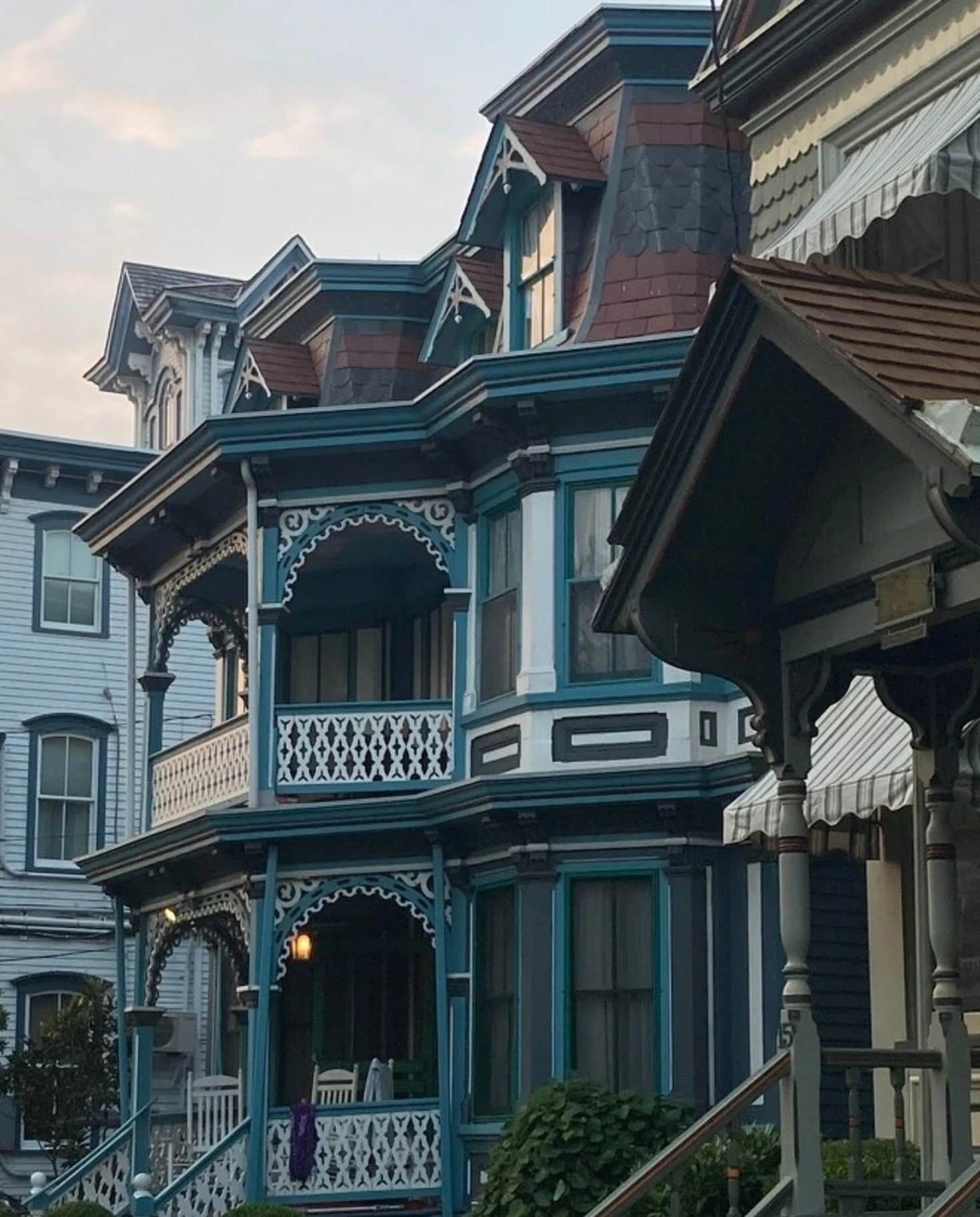 Jersey Shore's Painted Ladies' is the Victorian or Edwardian era architecture.