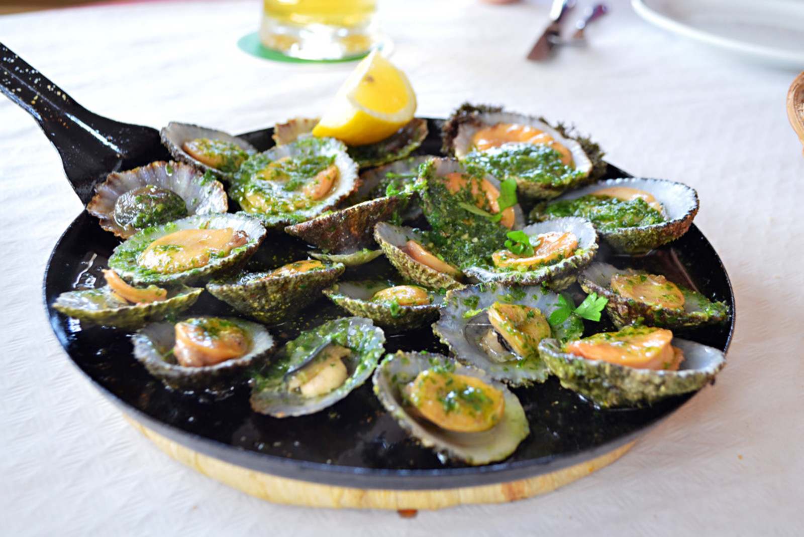 Clam dish in the Azores. 