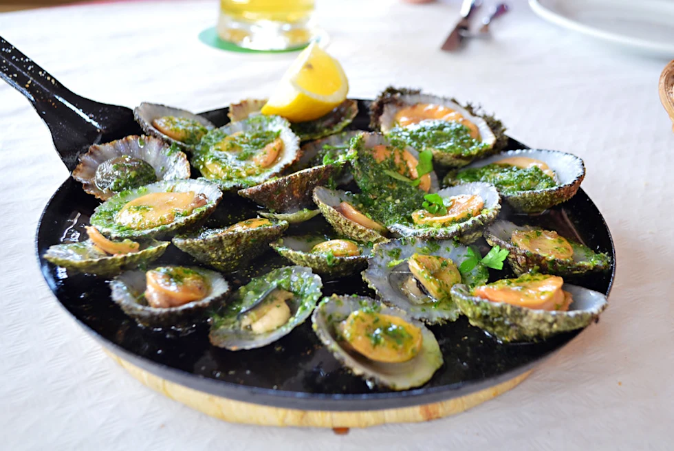Clam dish in the Azores.