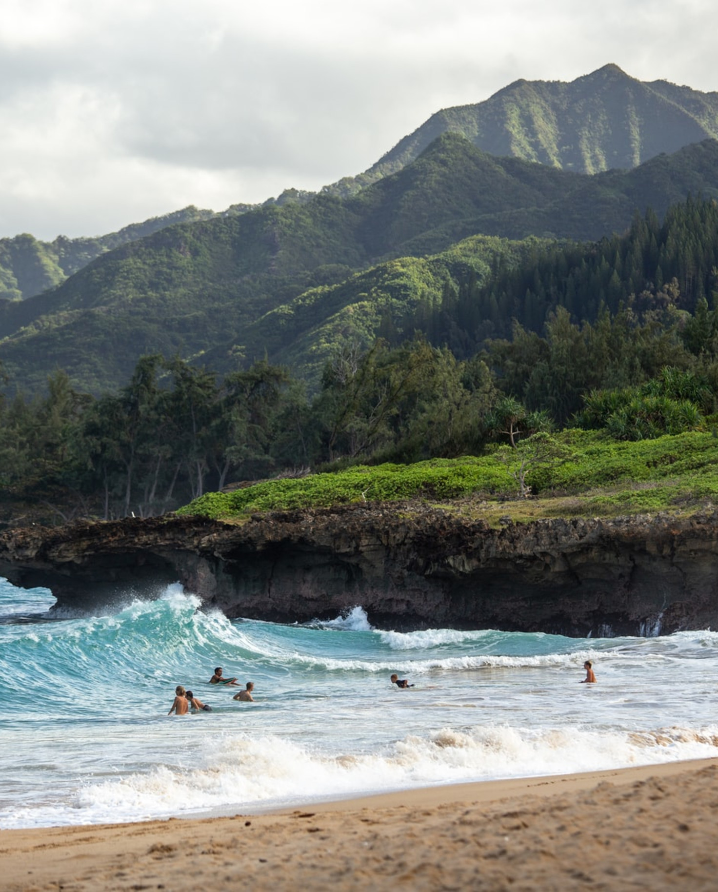 Beach in Oahu, Hawaii