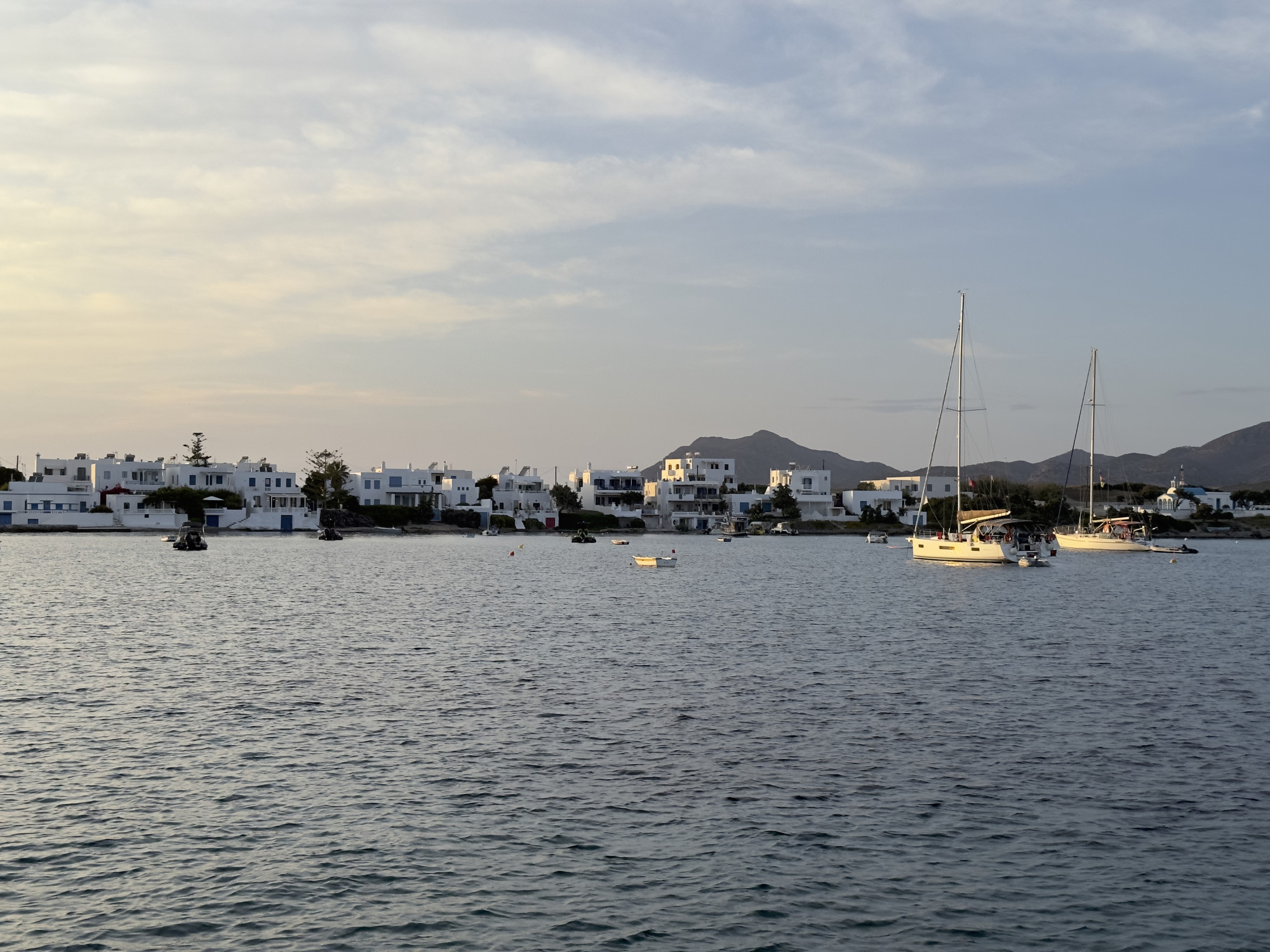 Water body with boats.