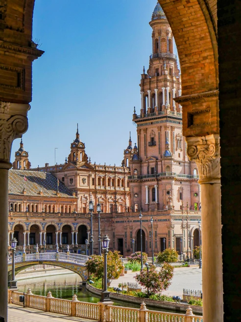 City view of Sevilla in Andalucia, Spain