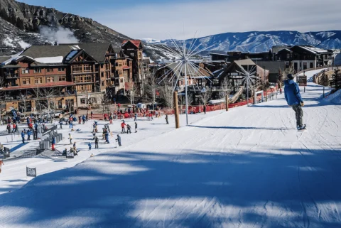 ski resort in aspen
