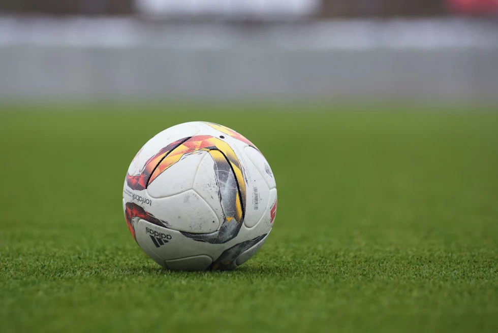 soccer ball on green turf