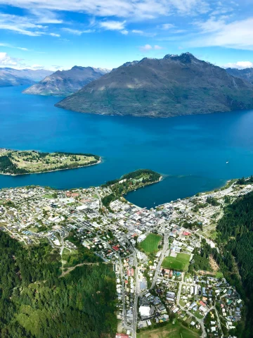 Queenstown is a picturesque town renowned for its stunning landscapes.