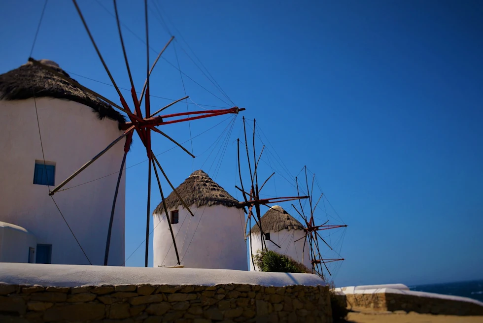 Mykonos Windmills, Greece