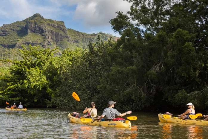 Must See Attractions In Kauai With Teens - Day 5: Wailua River Kayak & Hike Tour & Luau 