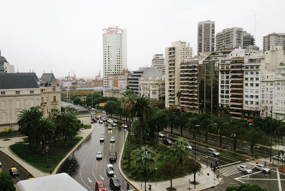 A street in Recoleta.