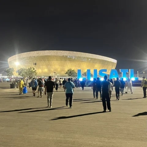 View of stadium