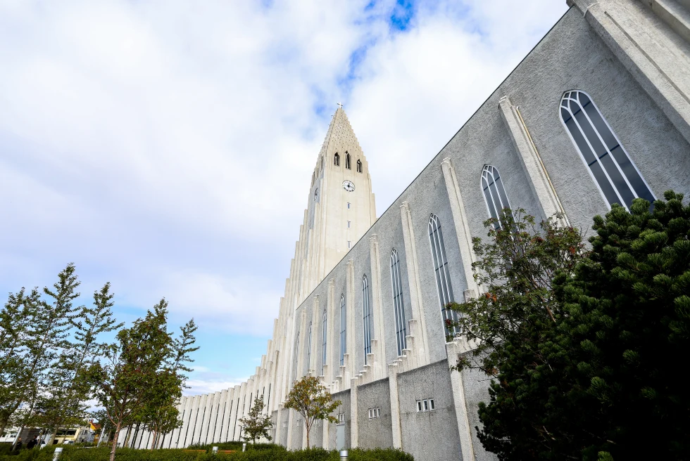 Hallgrimskirkja Church in Reykjavik, Iceland