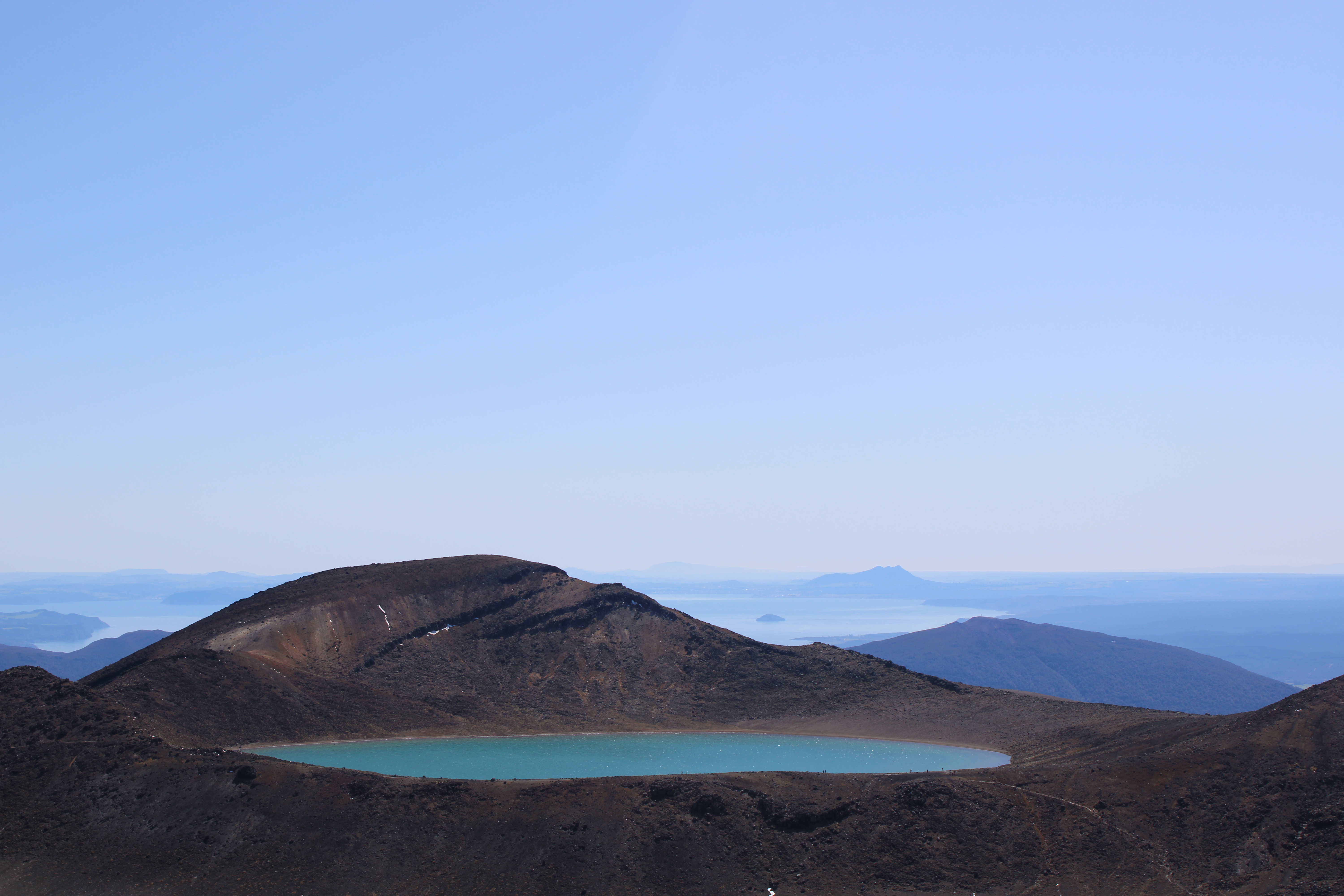 The Tongariro Alpine Crossing is located in the Tongariro National Park.