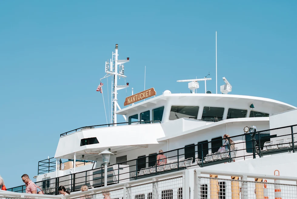 Ferry in Nantucket, Massachusetts