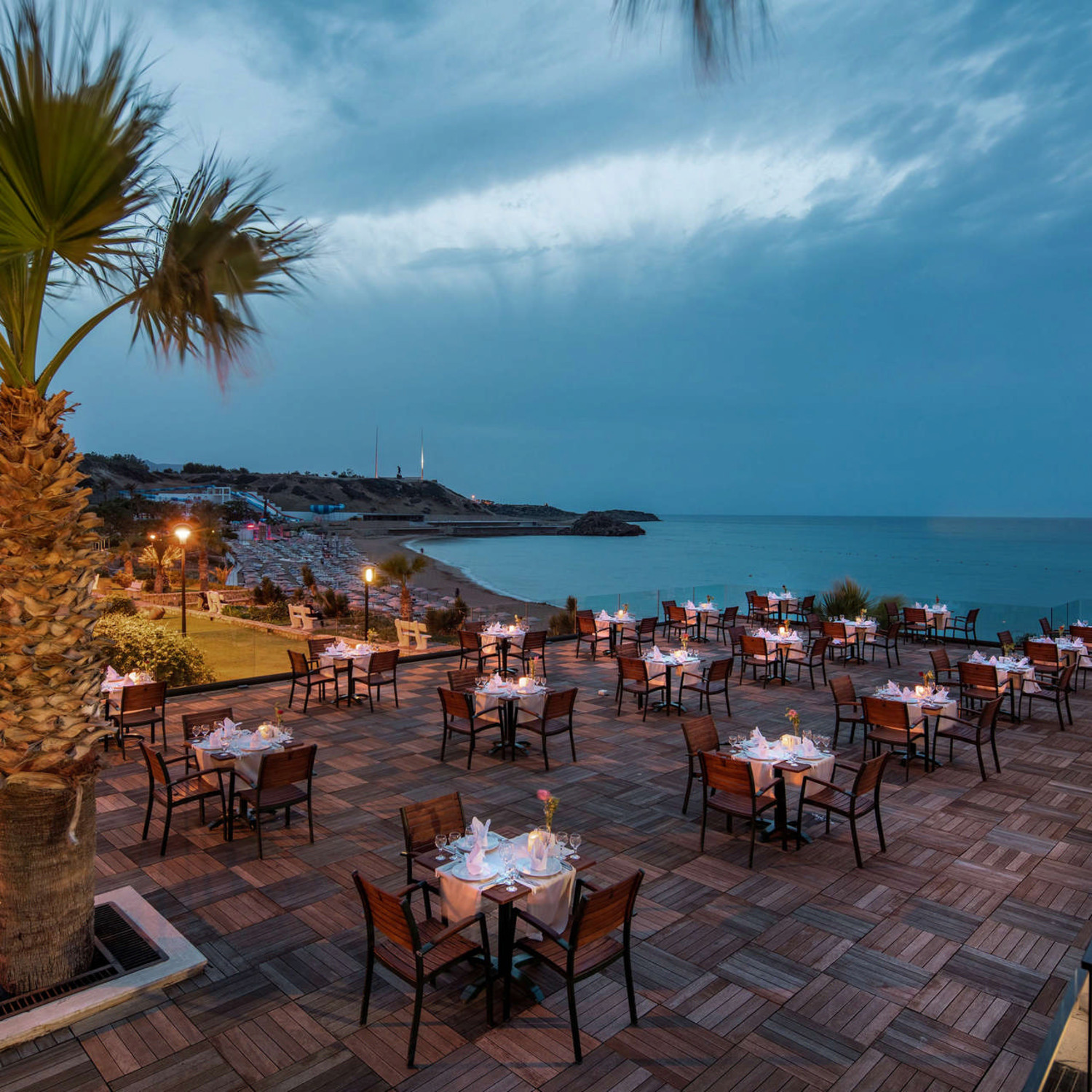 restaurant dining beautiful view Acapulco