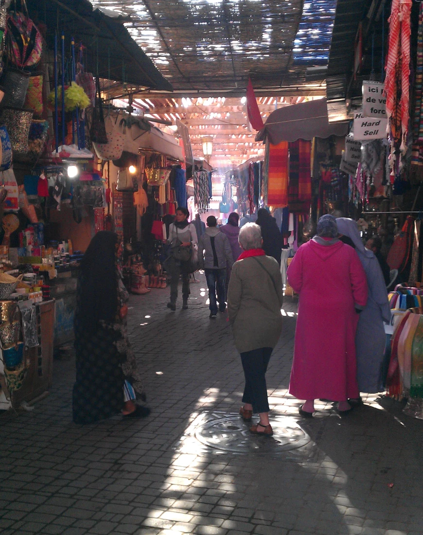Marrakech souk - Heather Budd