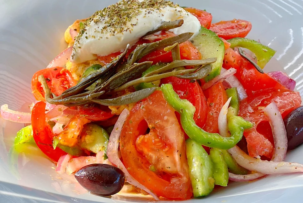 fresh greek salad