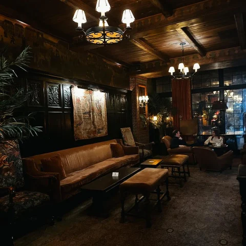 An elegant lounge
