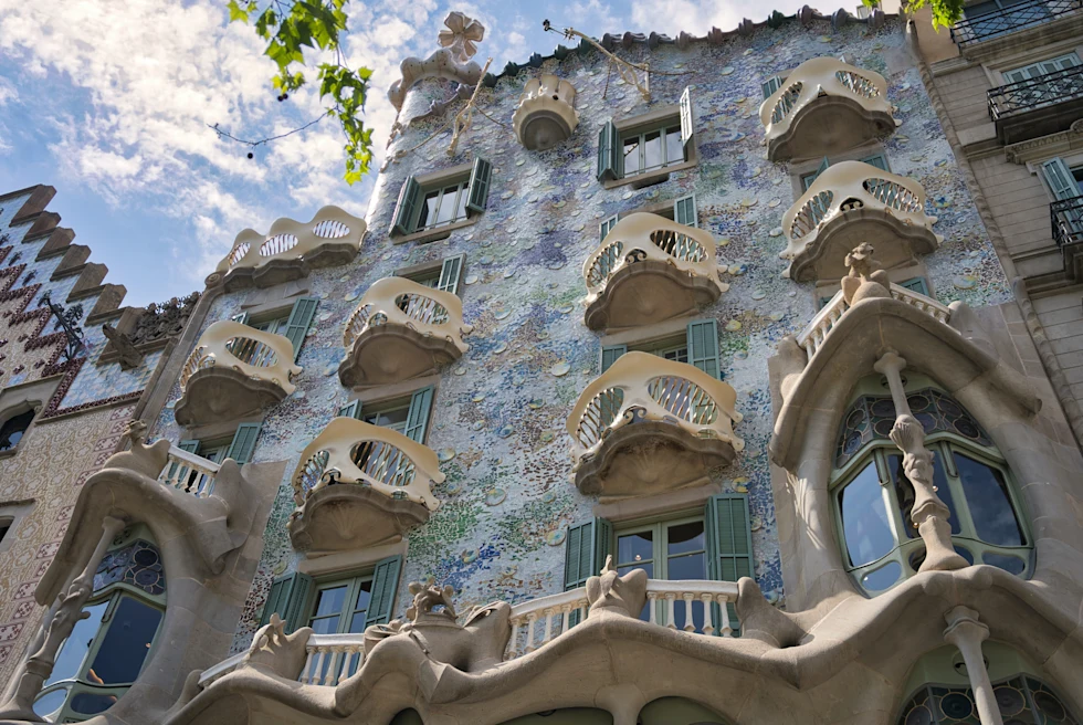 Casa Batllo by Gaudi.