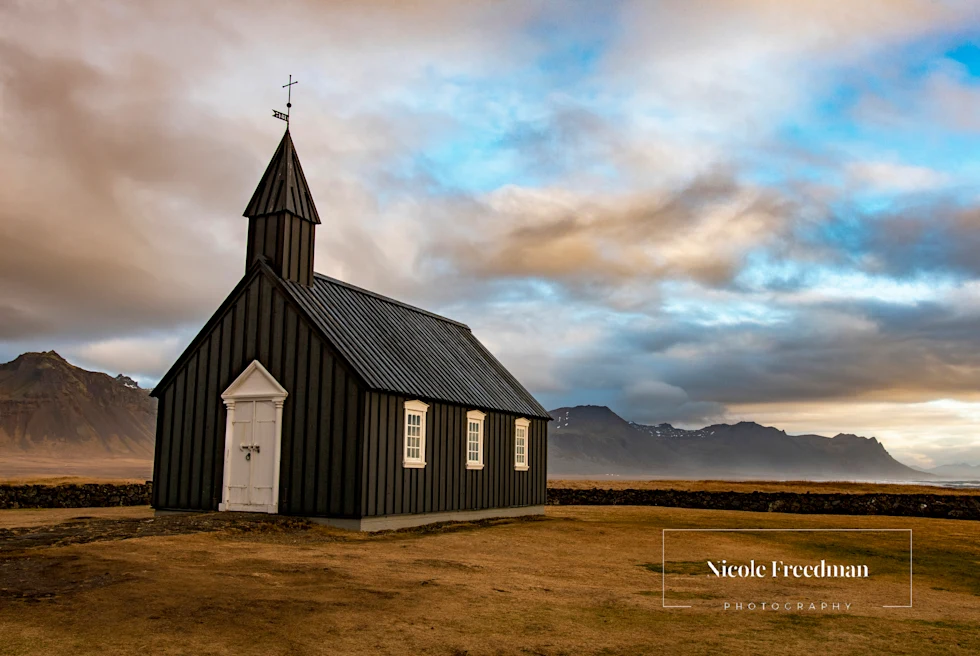 Black church in Iceland