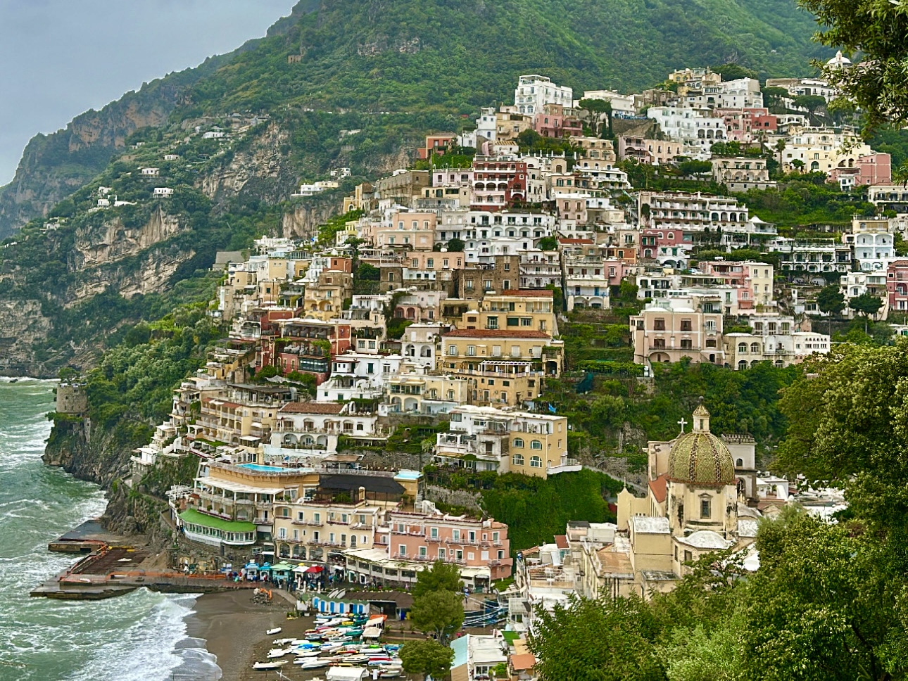A beautiful mountain view