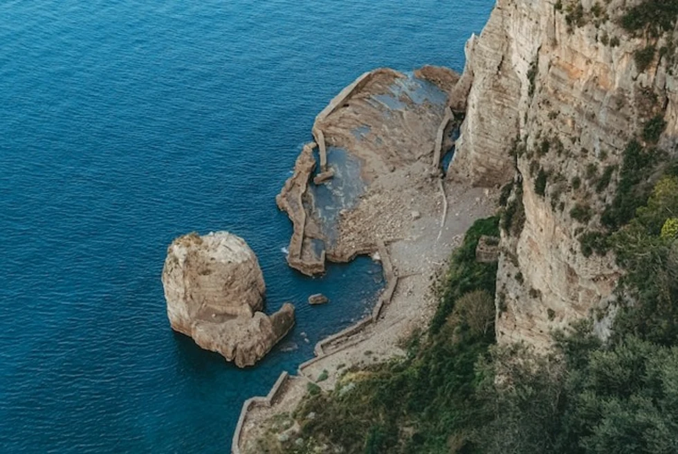 Beautiful Blue water of Sorrento