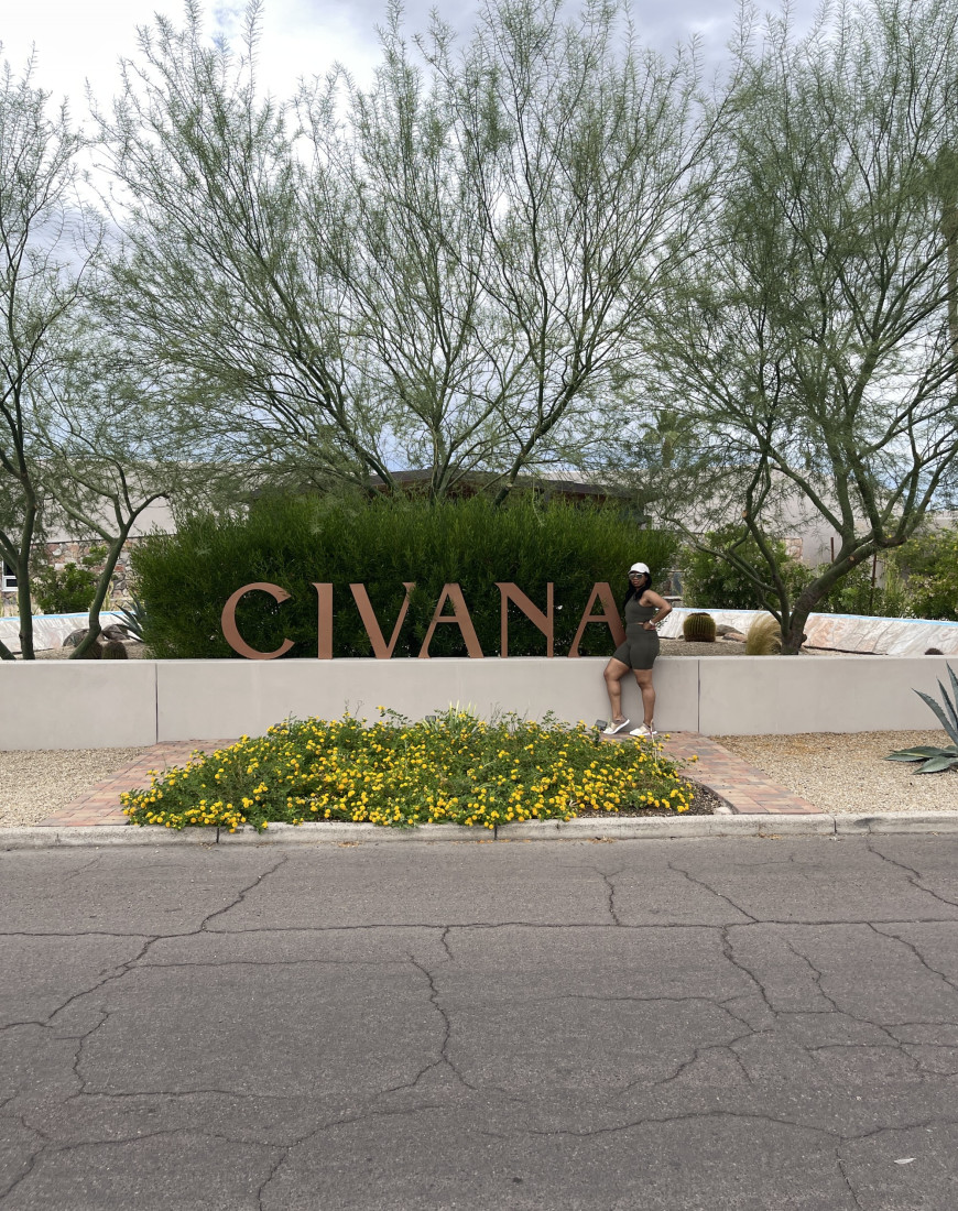 Civana Resort Property Sign with Tareva 