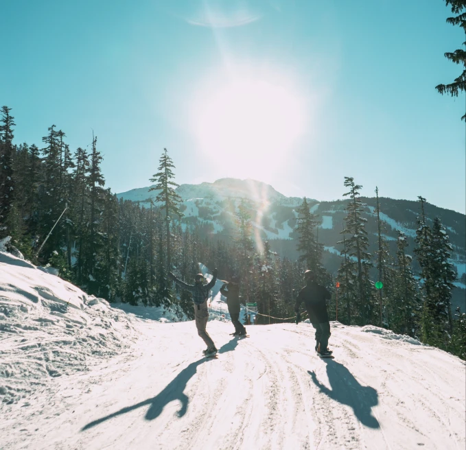 people skiing on snowy mountain during daytime