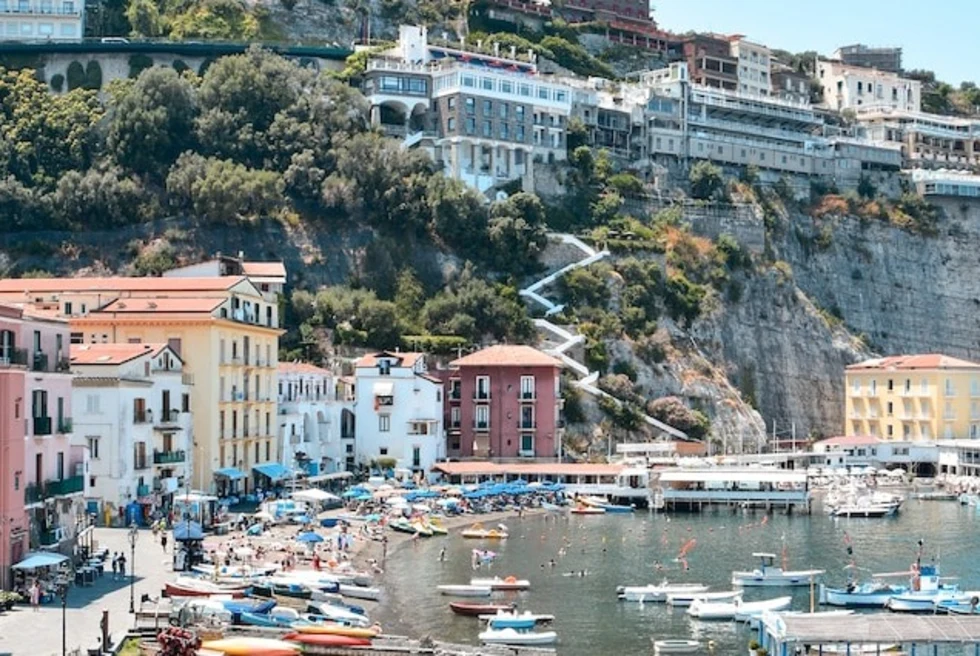 Sorrento ariel city view