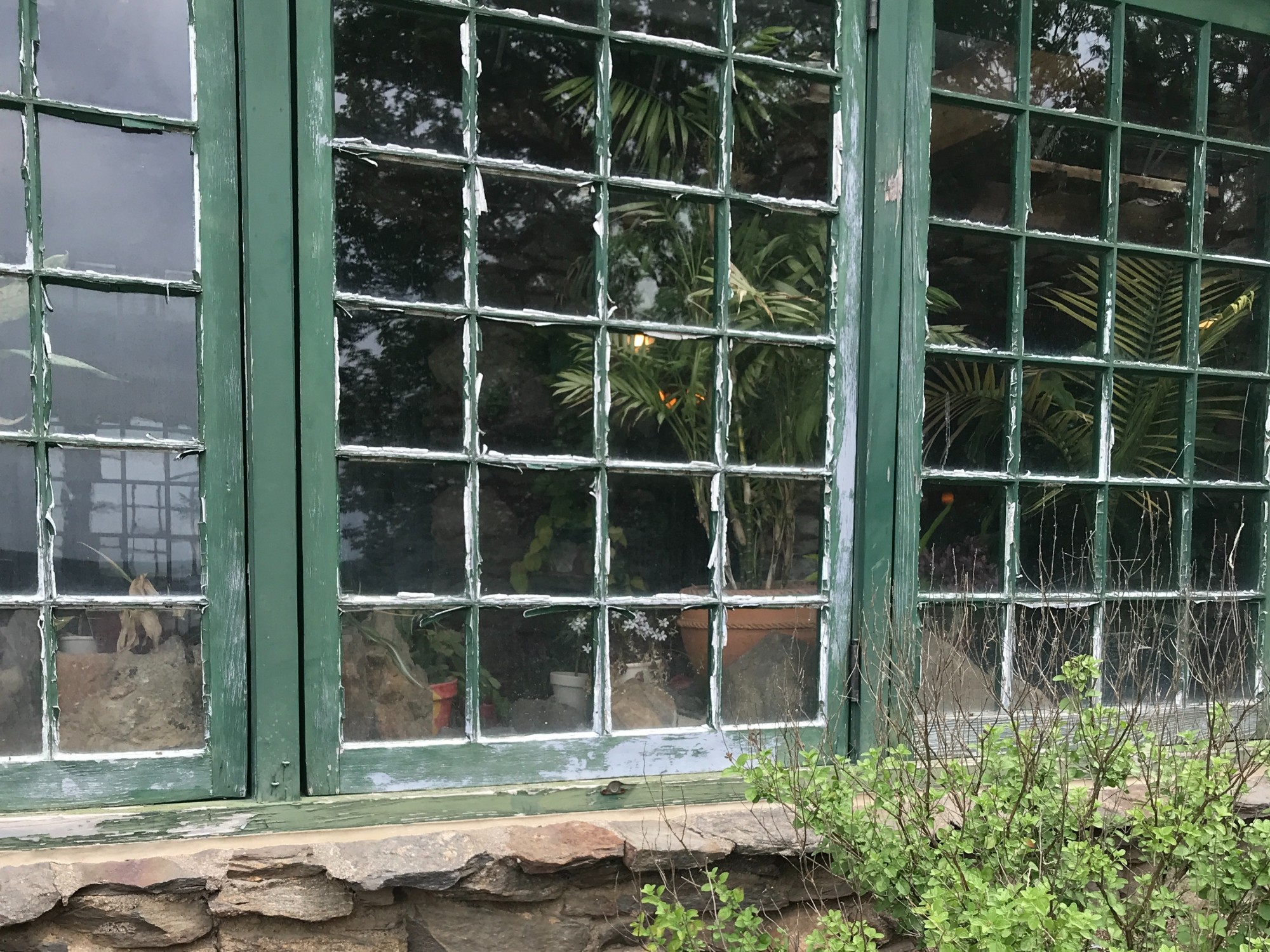 Window of a building from outside.