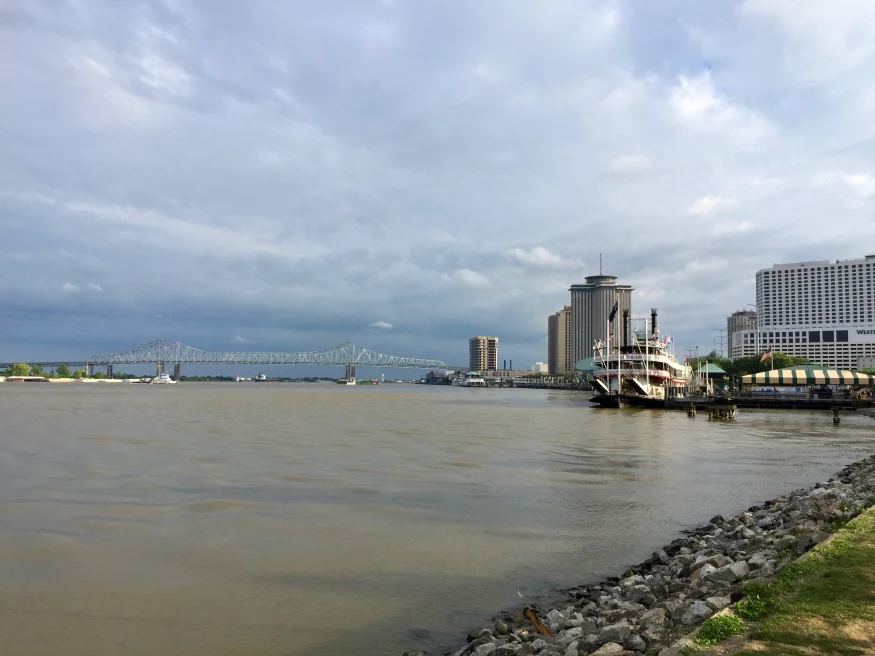 Mississippi River in New Orleans, Louisiana