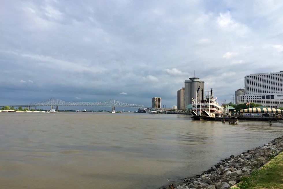 Mississippi River in New Orleans, Louisiana