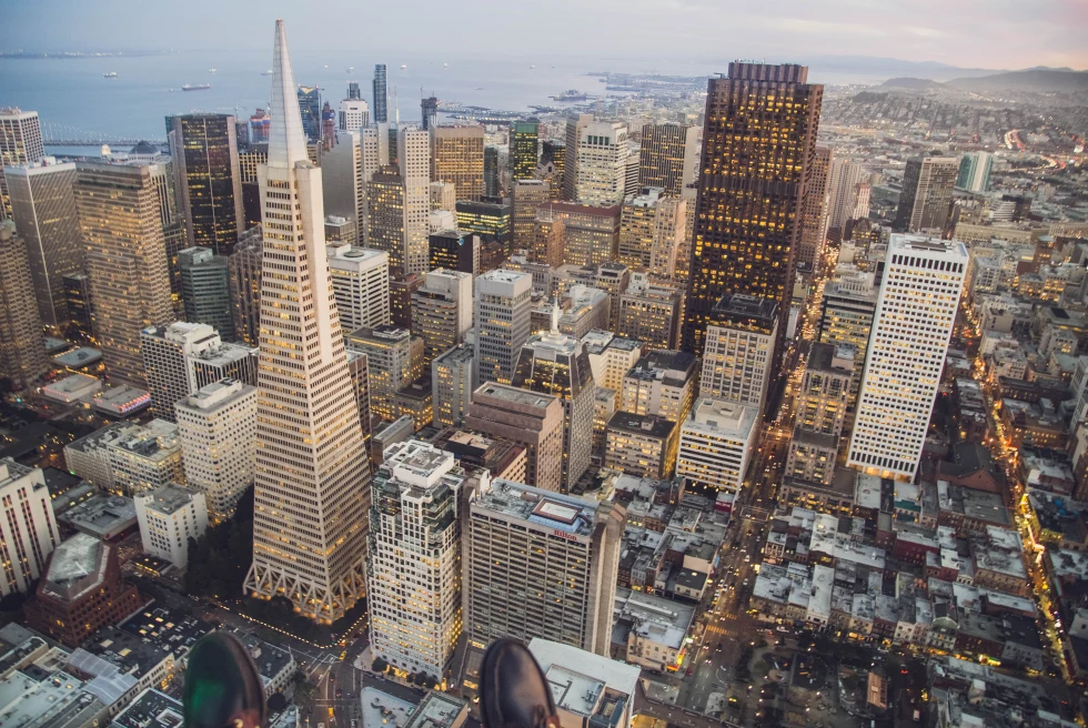 City view of San Francisco, California