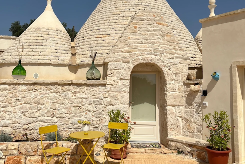 Francavilla Fontana is a town in Italy where you can find the Trulli houses.