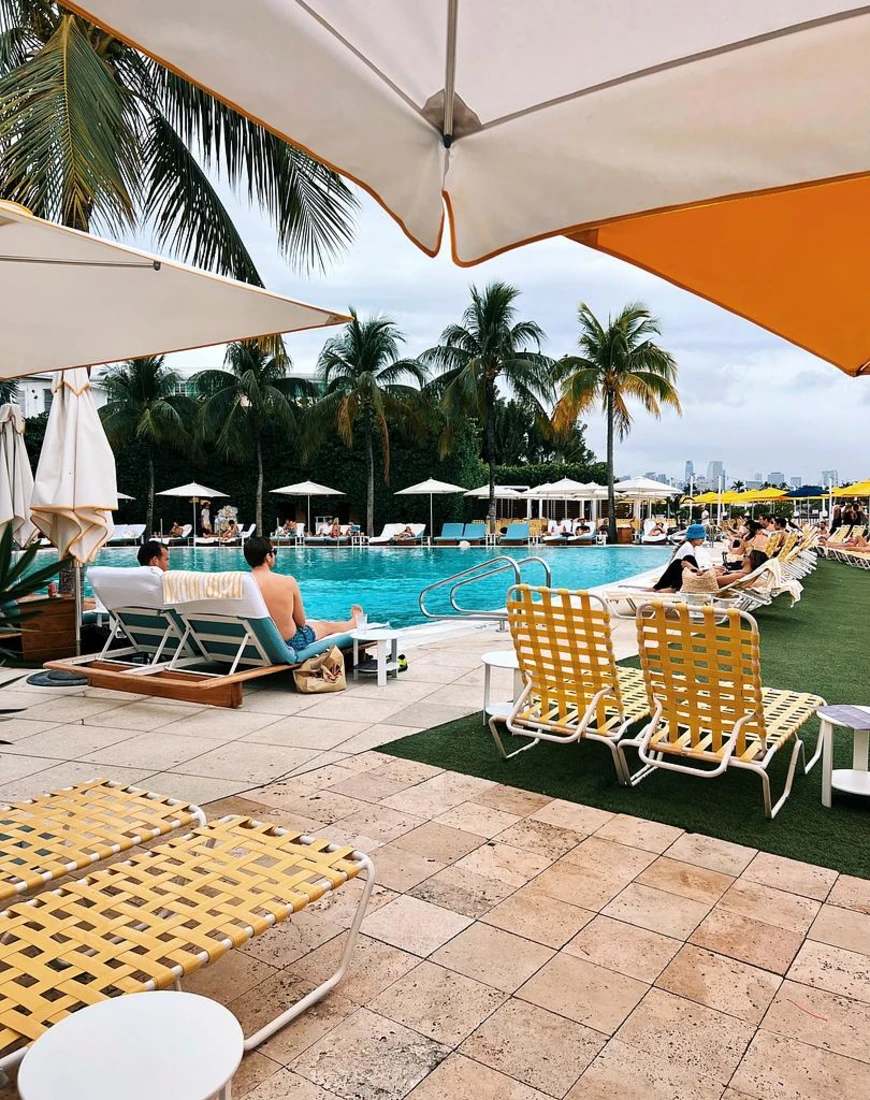 another angle of pool area