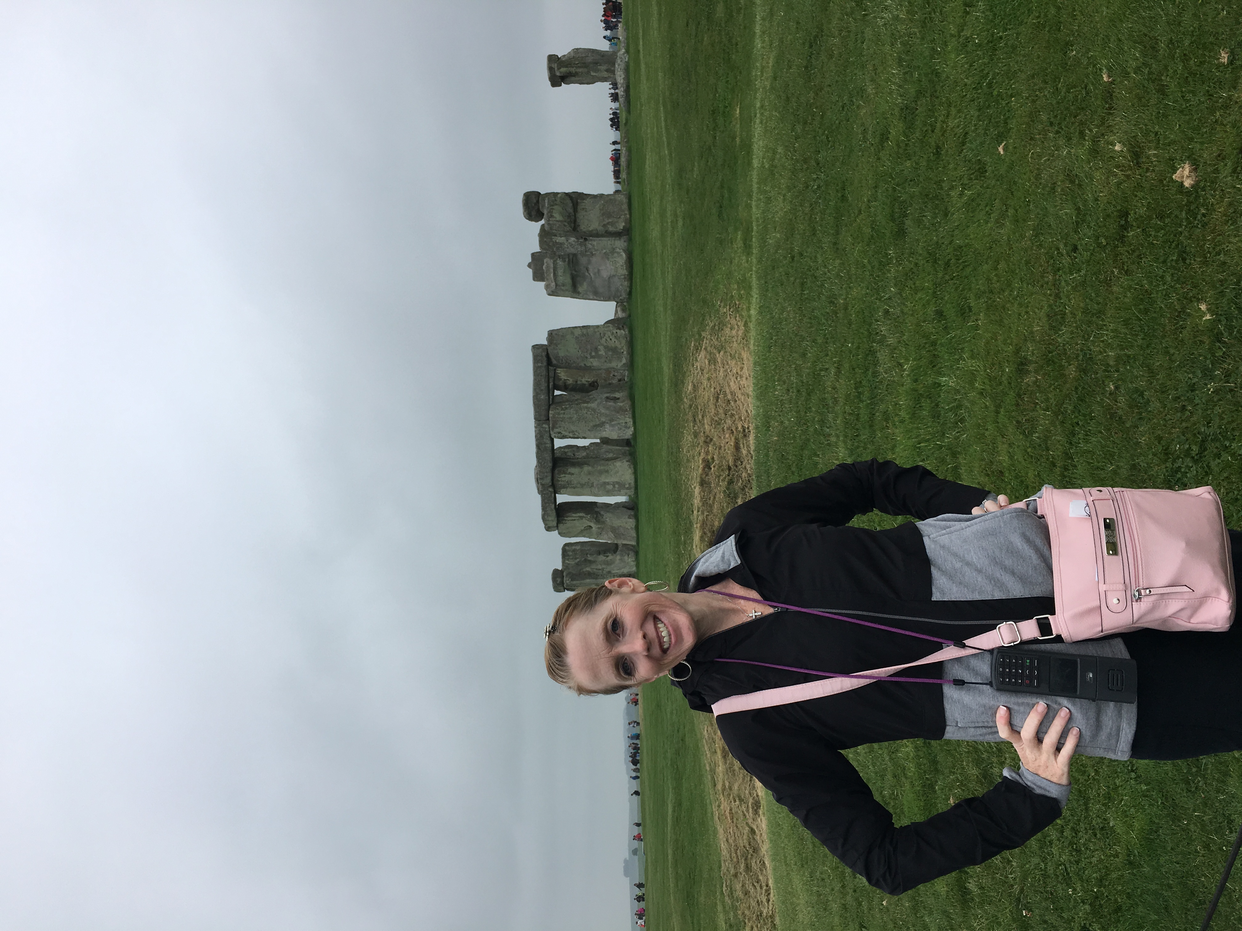 Picture of Jenifer at Stonehenge