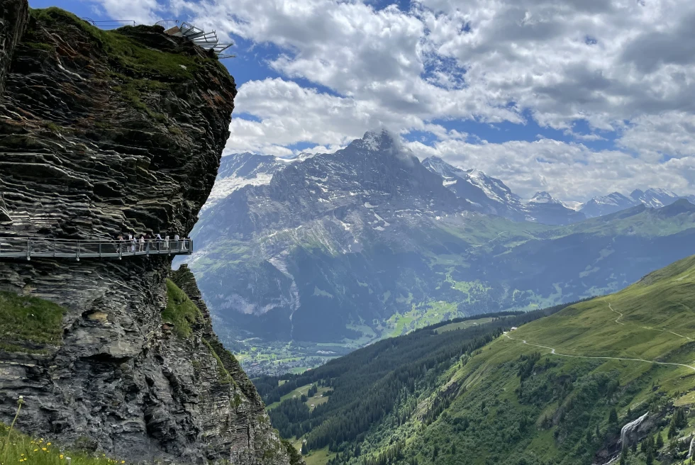 Beautiful mountains of Swissalps