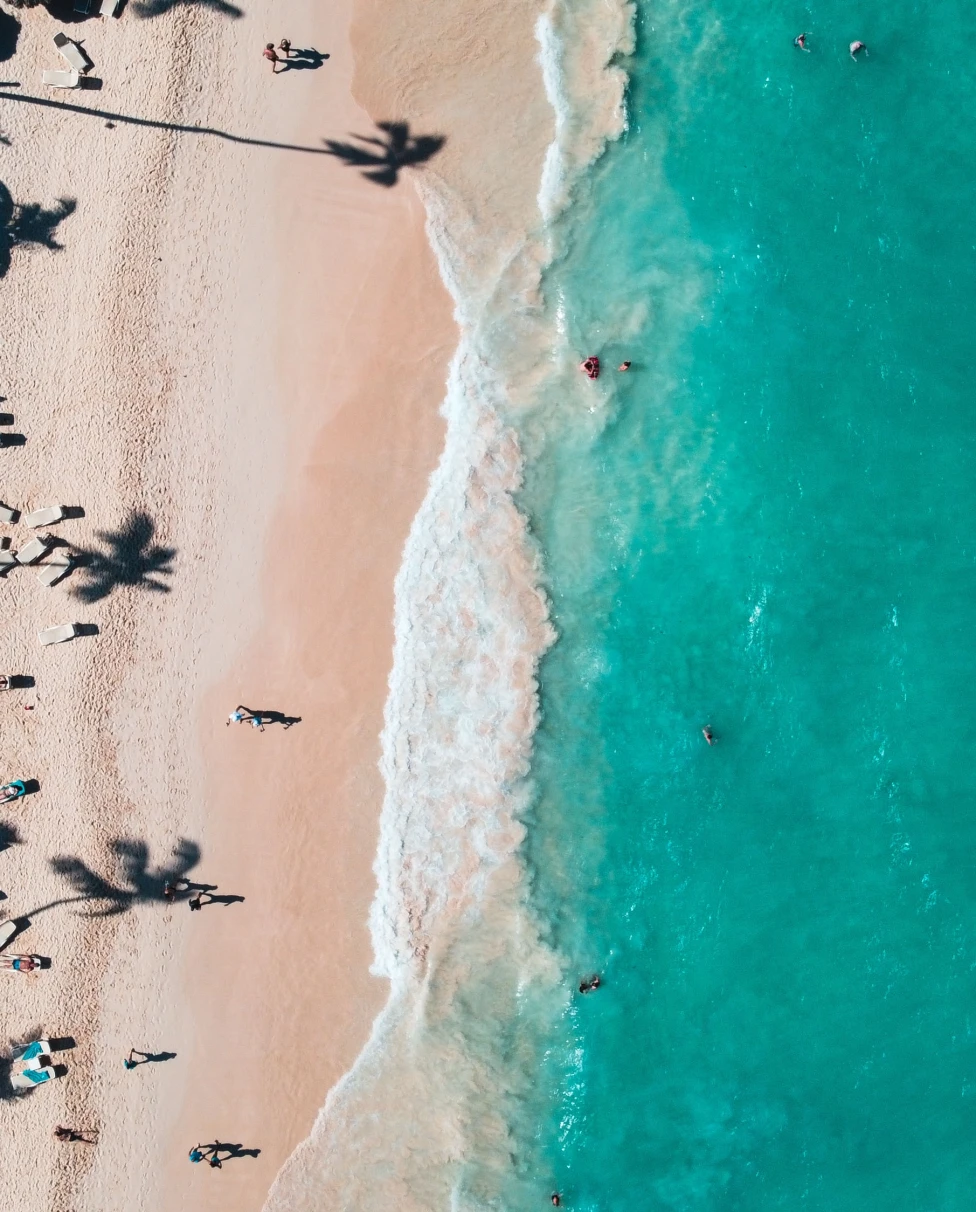 Coastline in Punta Cana